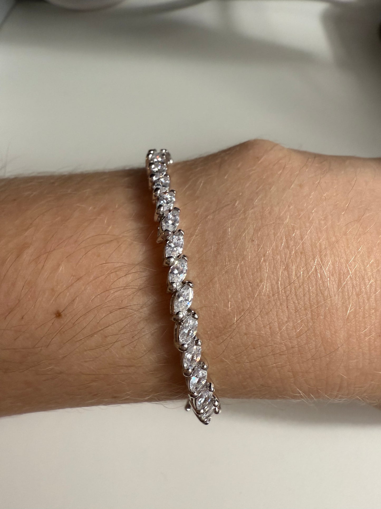 Marquise Tennis Bracelet