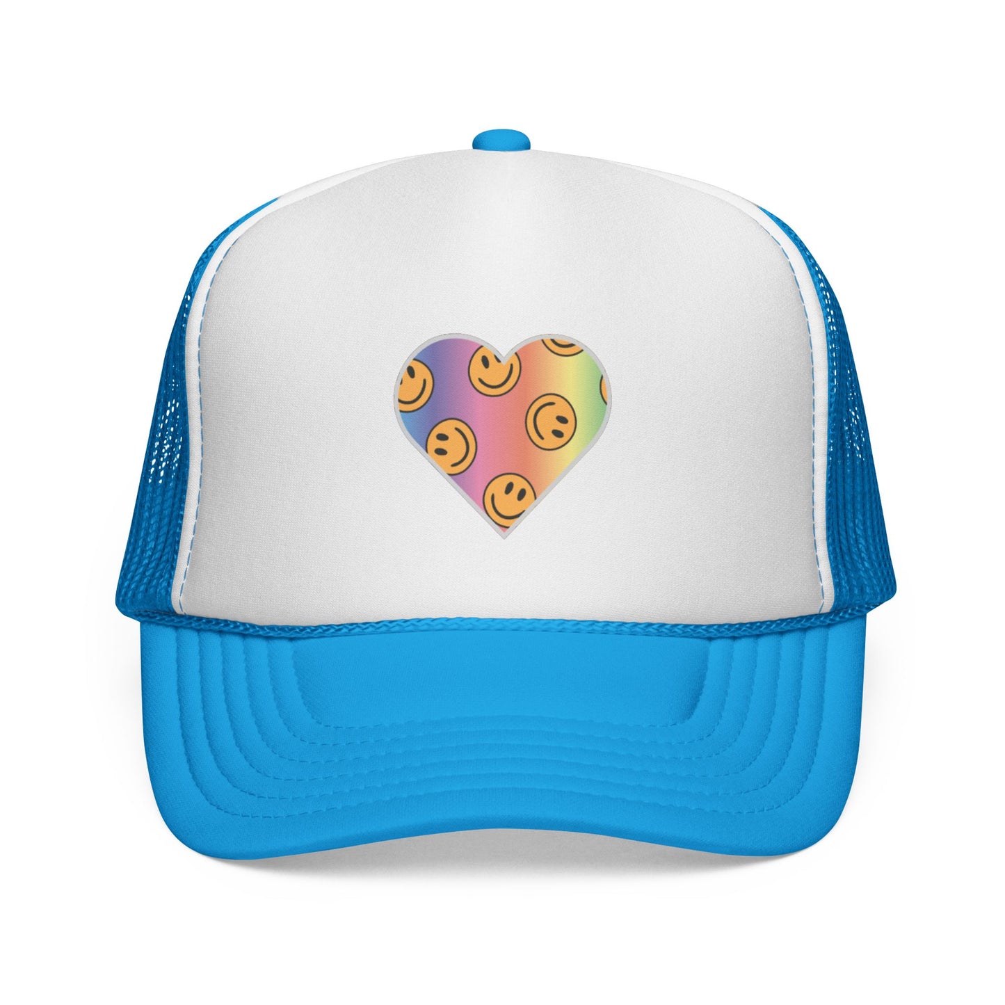 Smiley Heart Trucker Cap