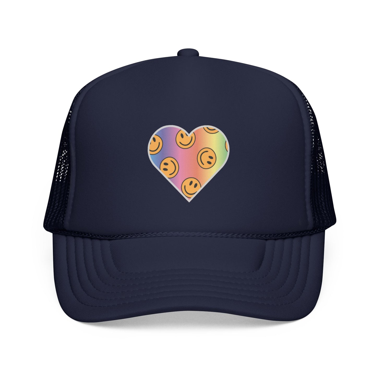 Smiley Heart Trucker Cap