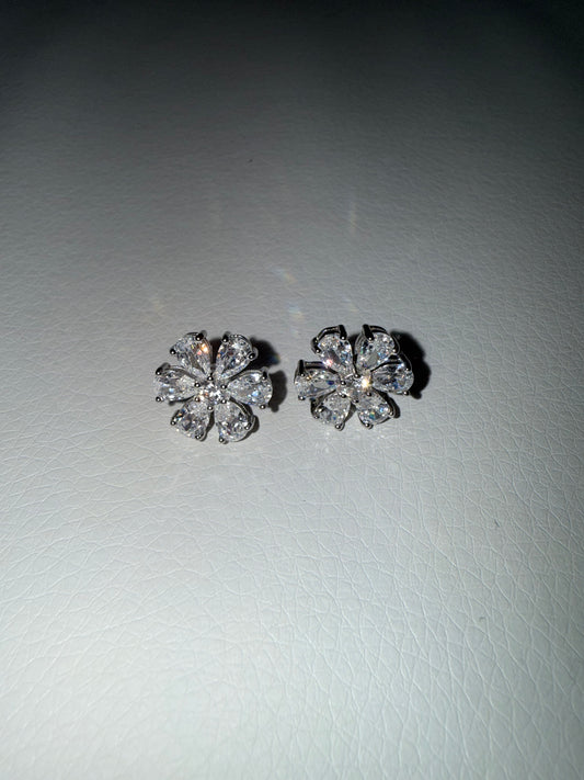Pear Flower Studs